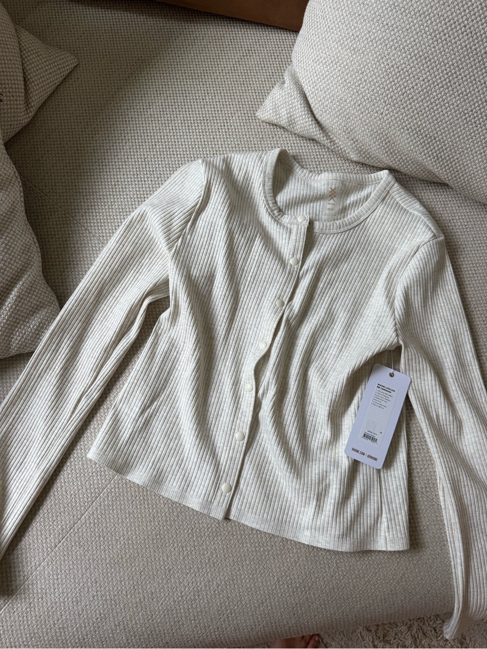 NWT Rhone liveluxe rib cardigan